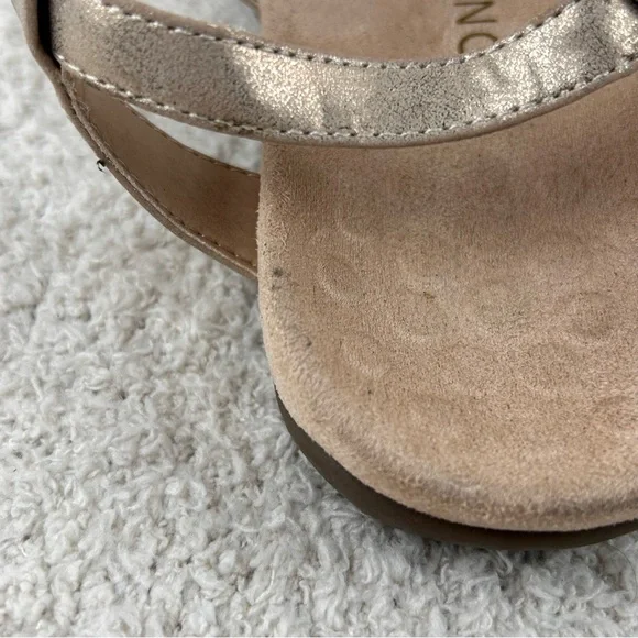 Vionic Sandals Womens 6 Rose Gold Jodie Comfort Walking Ergonomic Ankle Straps - Picture 7 of 11